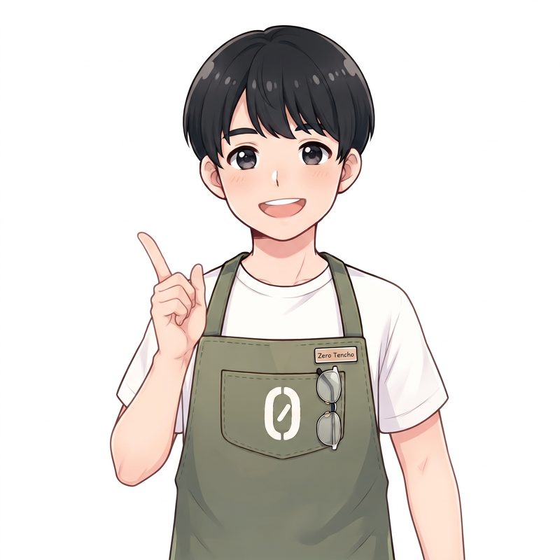 説明するゼロ店長
